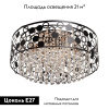 Потолочная люстра De Markt Бриз 111018507