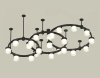 Комплект подвесного светильника Ambrella Light Techno Ring XR92222210 (A9222, A9227, C9233, C9242, C9238, C9232, N8402)
