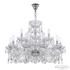 Подвесная люстра Bohemia Ivele Crystal 5402/10+5/240 Ni Clear/M-1G