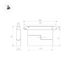 Трековый трехфазный светильник Arlight MAG-ORIENT-FLAT-FOLD-S195-6W Day4000 WH, 80 deg, 48V 035852(1)