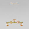 Подвесная люстра TK Lighting 4549 Estera Gold a065195