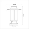 Уличный светильник Odeon Light Mito 4047/1B