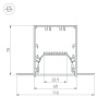Тройник Arlight SL-LINIA55-FANTOM 030133