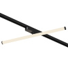 Трековый однофазный светильник Denkirs Strom DK6638-BK