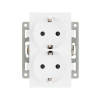 Механизм электрической розетки Arlight SCT-MEUD-PL-WH (250V, 16A) 043764
