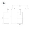 Трековый магнитный светильник Arlight MAG-ORIENT-SPOT-ZOOM-R65-15W Day4000 (BK, 20-60 deg, 48V) (IP20 Металл) 037458(1)