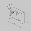 Заглушка (2 шт.) Maytoni Pendant system Parity TRA130BECDuo-B
