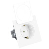 Розетка 1-местная Stekker 250В 16А Мия RST16-3112-01 50441