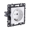 Розетка штепсельная SCHUKO 16A/250 В, белый Kollinger Asthetik AS-014WH
