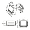 Умное реле Wi-Fi Uniel UL-00011709 2 канала. 100-240В. 2x10А 2x250Вт UCH-A301 2C/WF WHITE
