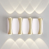 Уличный настенный светильник Crystal Lux CLT 022W4 WH-GO 4000K