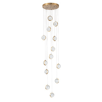 Каскадная люстра Arte Lamp Faberge A2451SP-75PB