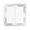 Выключатель жалюзи Arte Milano 206.38-2.white