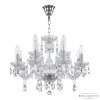 Подвесная люстра Bohemia Ivele Crystal 117/8+4/195 Ni