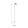 Подвесной светильник Mantra Andromeda 9077