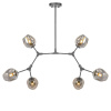 Люстра на штанге AM Group LOFT-6 BK