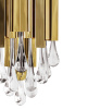Настенный светильник Delight Collection Trump KM0988W-3 gold