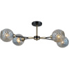 Люстра на штанге Illumico IL0253-4CSQ-79 BK AB