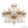 Подвесная люстра Bohemia Ivele Crystal 5413/6/141 G Amber/M-1H