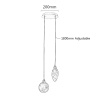 Подвесной светильник Delight Collection Colvin MT9176-2H pearl black