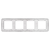 Рамка четырехместная Arlight FRM-VERSA-PL-4-BK 045188