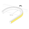 Грейзер Arlight THOR-TOP-B70-10x10mm 24V Day4000 (15 W/m, IP67, 5m, wire x2) 045321