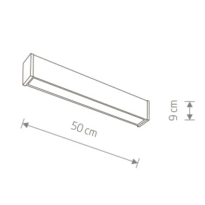 Уличный потолочный светильник Nowodvorski Outline Led S Black 11360