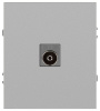 Розетка Эра Arktik 16-3101-03 TV одиночная алюминий Б0070466