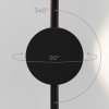 Настенный светильник Elektrostandard Illume черный (40154/LED) 4000K 4690389217043 a070995