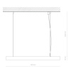 Линейный светильник Nowodvorski Office Pro Led Black 10210
