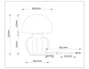 Настольная лампа Ambrella Light High Light Ceramo Modern LH53249