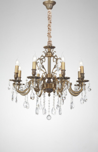 Подвесная люстра Lucia Tucci Barletta 1730.8 Antique