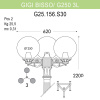 Уличный фонарь Fumagalli Gigi Bisso/G250 G25.156.S30.WYE27