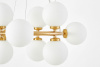 Подвесная люстра Lumina Deco Marsiada LDP 6033-9 MD