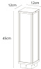 Ландшафтный светильник Arte Lamp Pot A1631PA-1BK