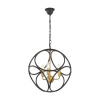 Подвесная люстра Lumina Deco Casai LDP 1243-3 BK+MD
