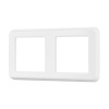 Рамка двухместная Arlight FRM-VERSA-PL-2-WH 043776