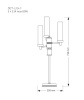 Настольная лампа Kutek Mood Seti SET-LG-1(Z)