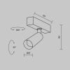 Трековый магнитный светильник Maytoni Technical Focus Led Radity TR103-4-7WTW-M-W