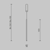 Подвесной светильник Maytoni Modern Halo MOD246PL-L24BK1