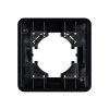 Рамка стеклянная на 1 пост Arlight FRM-OMALI-SFGS-1-BK 049676