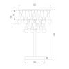 Настольная лампа Bogate's Gutta 01126/1 a068864