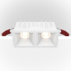 Встраиваемый светильник Maytoni Technical Alfa LED DL043-02-10W4K-D-SQ-W