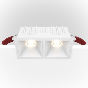 Встраиваемый светильник Maytoni Technical Alfa LED DL043-02-10W3K-D-SQ-W