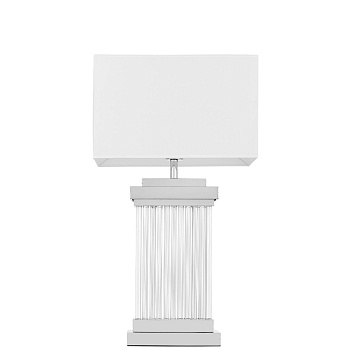 Настольная лампа Lumina Deco Davos LDT 310 CHR+WT