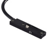 Коннектор питания для магнитного шинопровода Arlight MAG-MICROCOSM-CON-POWER-1500 (BK) (IP20 Пластик) 062271