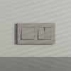 Рамка на 2 поста Werkel Slab (дымчатый софт) W0022917 4690389218415 a071621