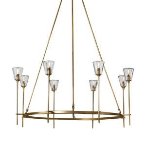 Подвесная люстра Delight Collection Torche De Verre 8614P/8 gold