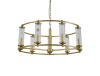 Подвесная люстра Newport Erica 3729/C brass М0070868