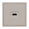 Механизм HDMI розетки Arlight SCT-NOBE-MHD1-SFPL-CA (Кашемир) 061842